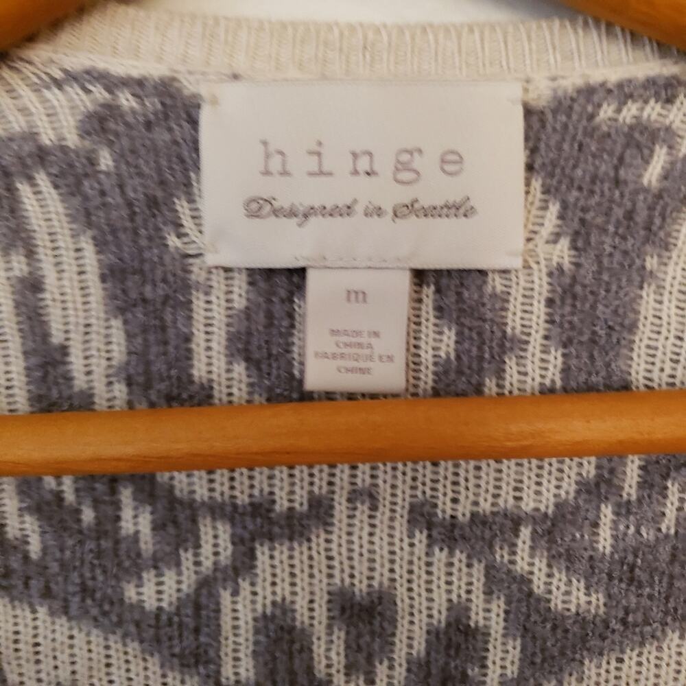 Hinge Heavy Viscose Cotton Open Draping Soft Card… - image 8